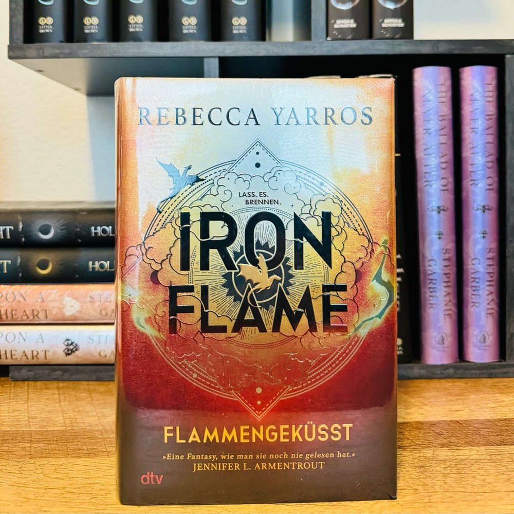 First Edition, First Printing IRON FLAME - GERMAN EDITION by Rebecca Yarros